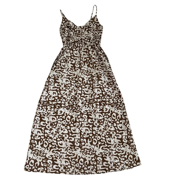 Rails Justine Nylon Midi Dress in Sepia Cheetah, Size Small, New with Tags! - Picture 3 of 12